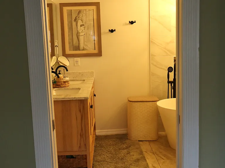 Master bath.