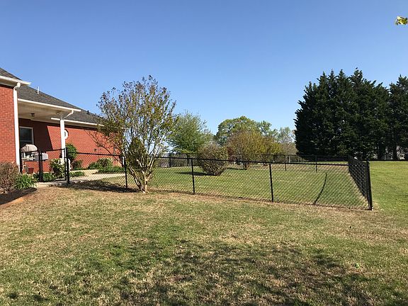 Back Yard Fenced Area