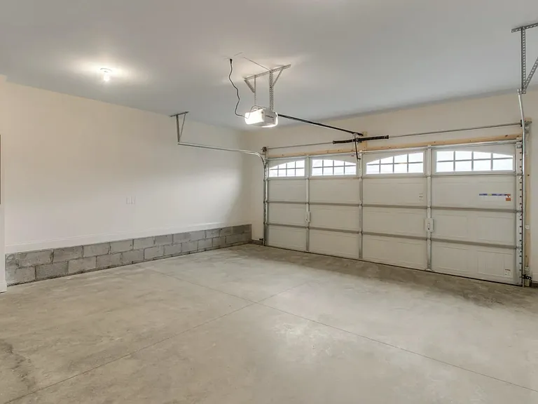 2 car attached garage.
