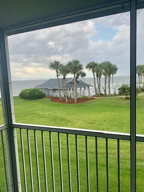View of Intercoastal from your screened porch