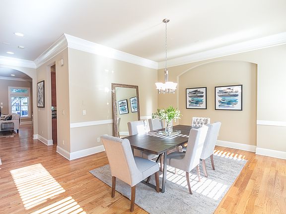 Open concept formal dining