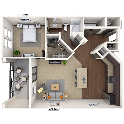 Floor plan Jouett