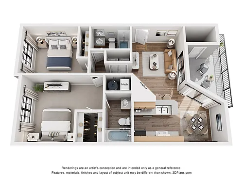 Floor plan Willow
