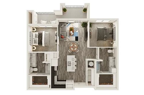 Floor plan B2 HC