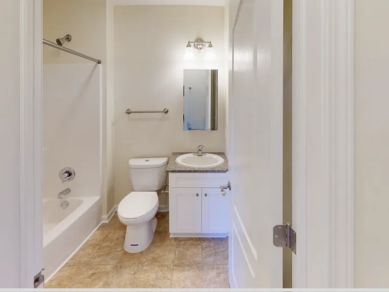 All new bathroom