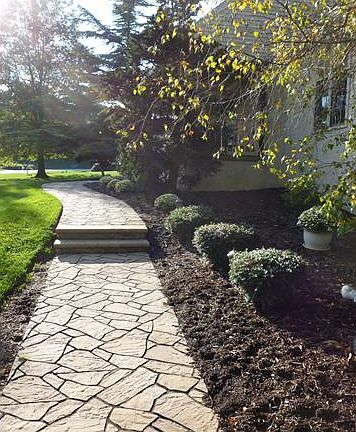 New Paved Walkway