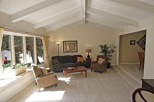 Vaulted Ceilings, Picture Window & New Carpet