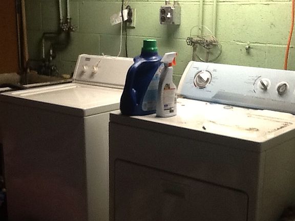 Washer and dryer included