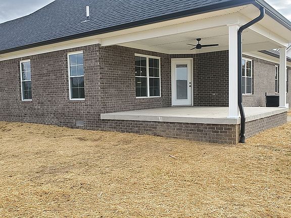 Huge covered back porch