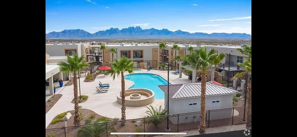 Gorgeous Pool and the View of the Organ Mountains