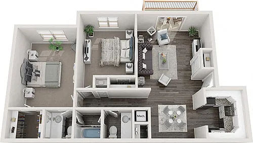 Floor plan Mission