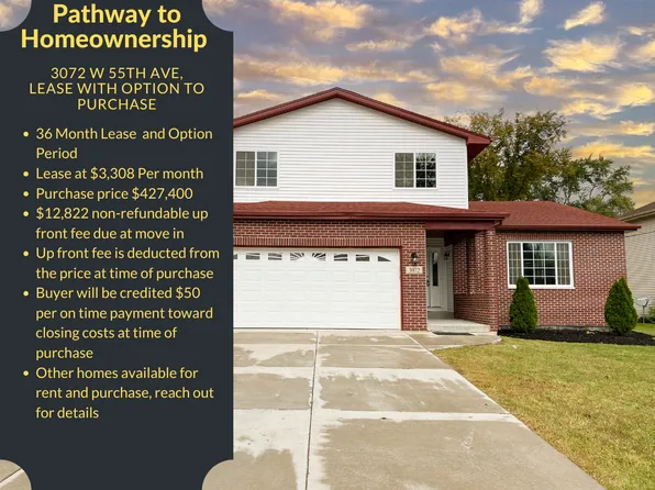 3072 W 55th Ave, Merrillville, IN 46410
