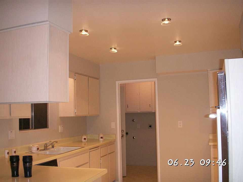 updated lighting in kitchen