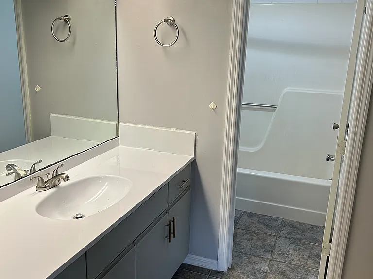 Master bath with walk in closet
