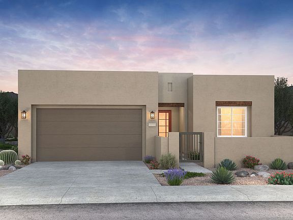 Single-story Gateway plan shown in Elevation C with a two-car garage.