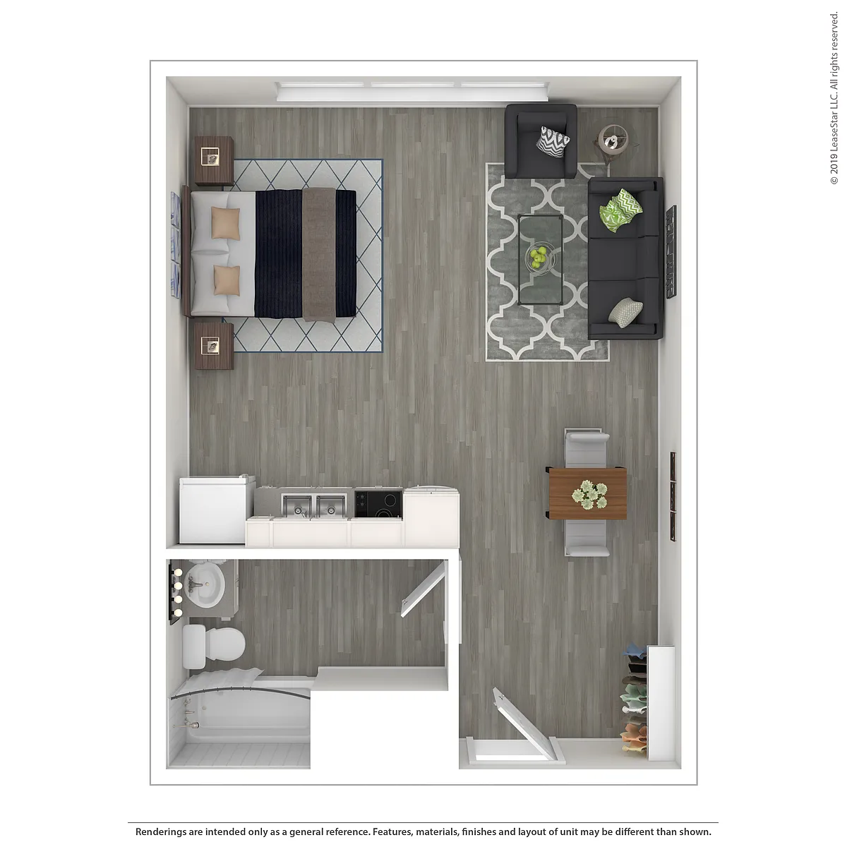 Floor plan Studio