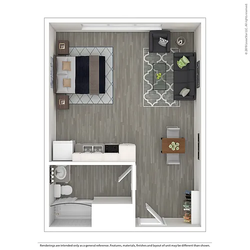 Floor plan Studio