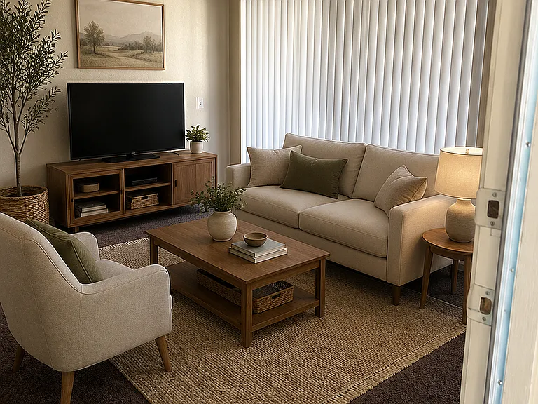 Two Bedroom Living Area