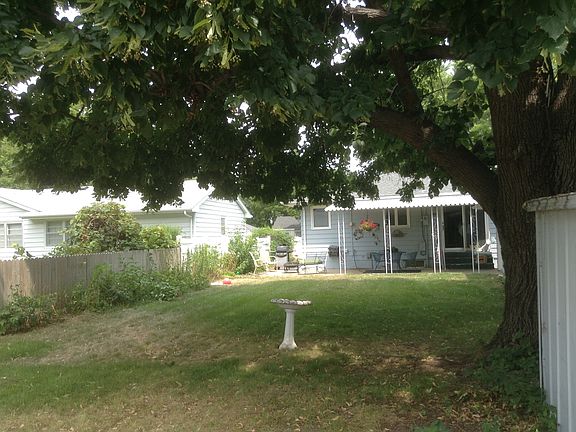 Large fenced yard 