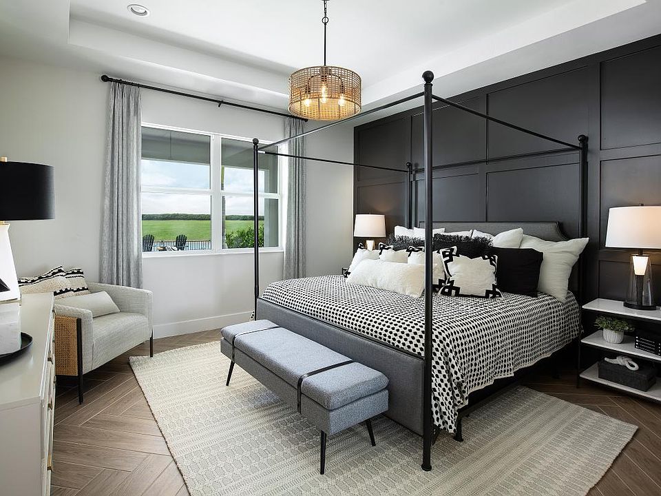 Spacious primary bedroom suite