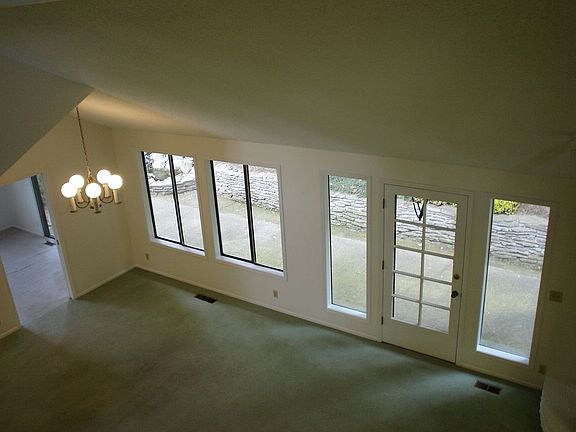 Dining Rm & Living Rm from upstairs