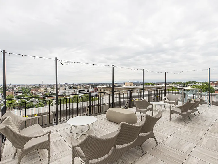Rooftop deck