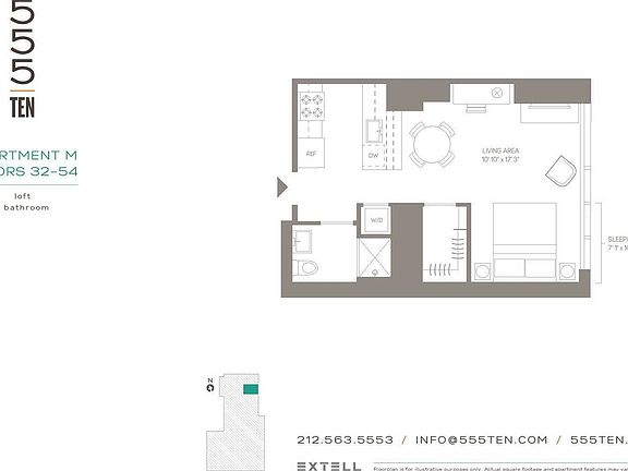 2nd image of 555 10th Ave APT 52M