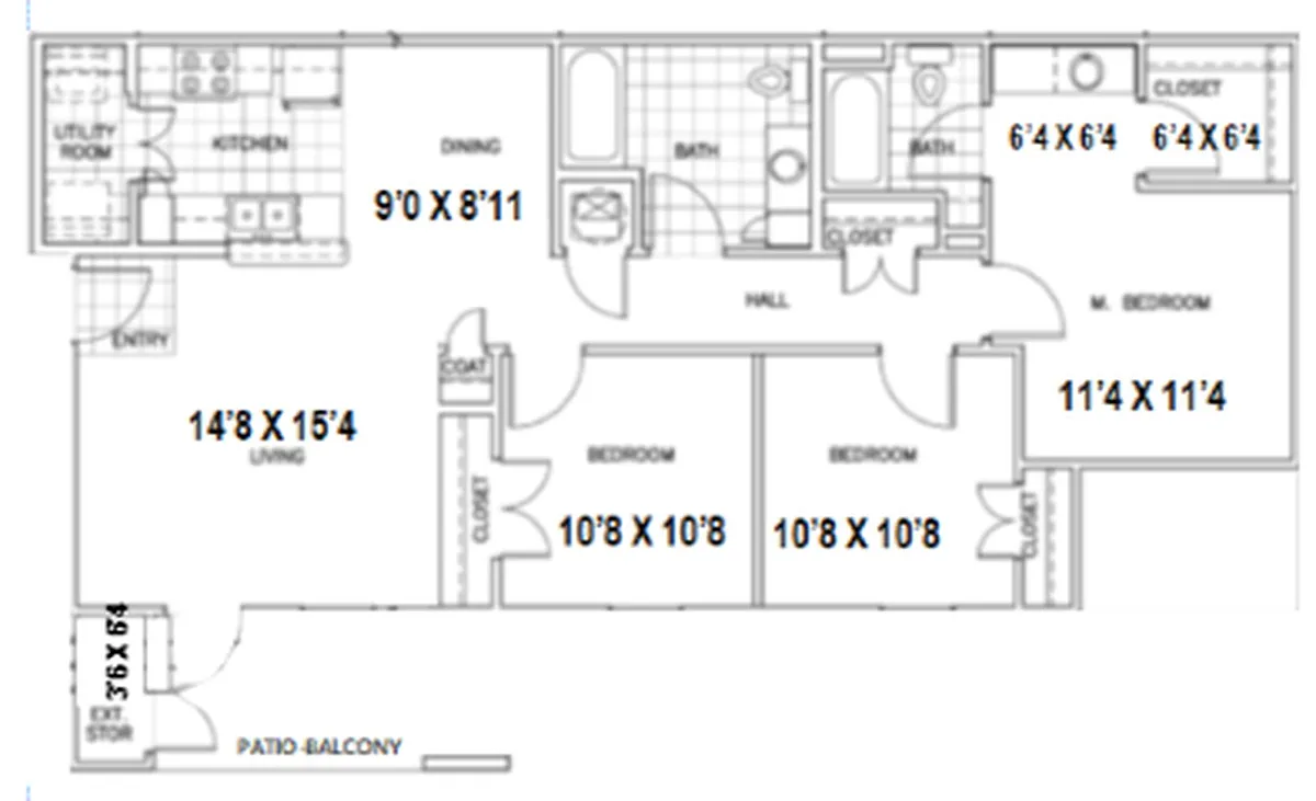 Floor plan Eastwood