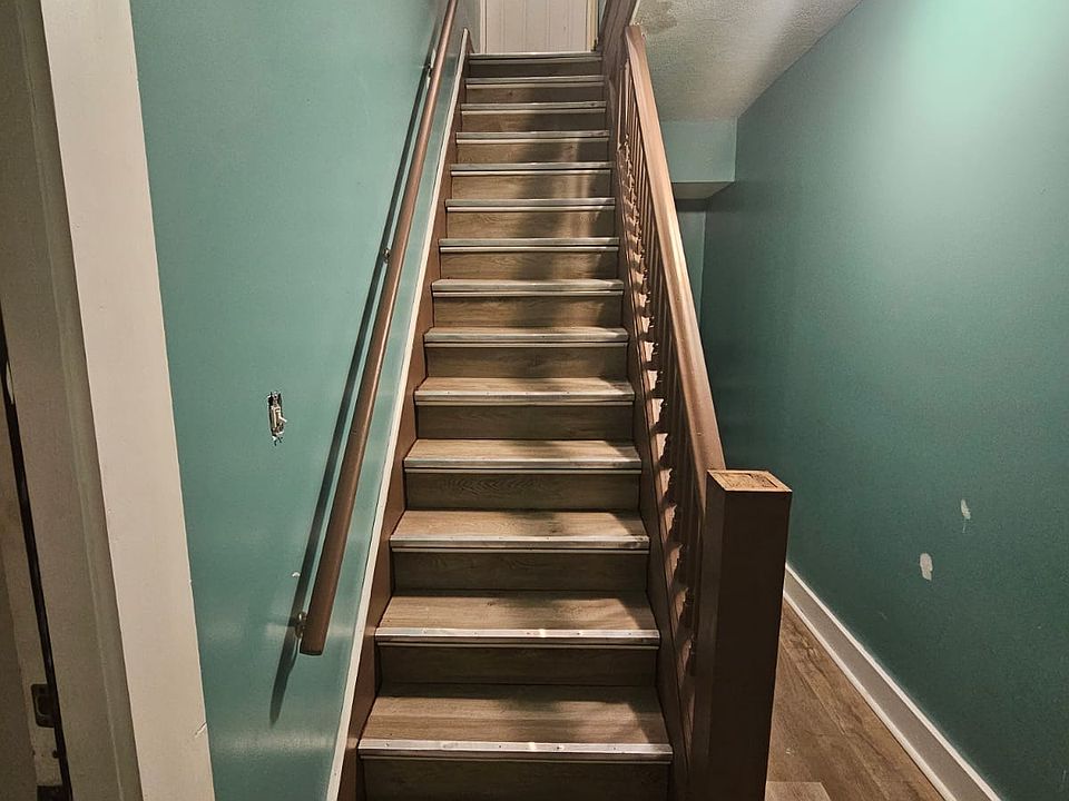 Staircase to the second floor Apartment.