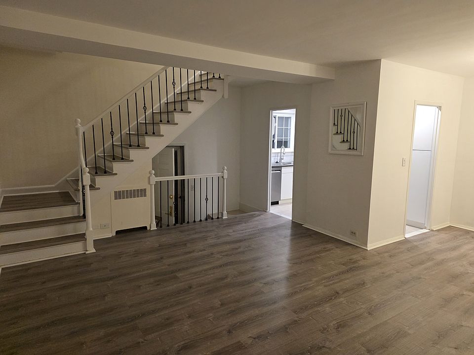 View from Living Room to Front Door