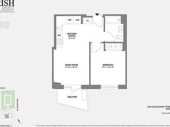2nd image of 249 Willoughby Ave APT 12G