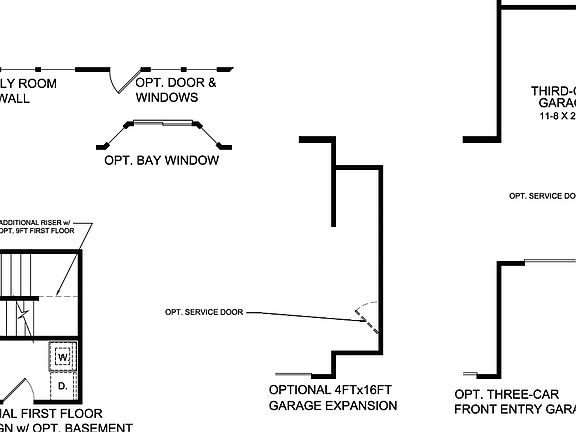 First Floor Options