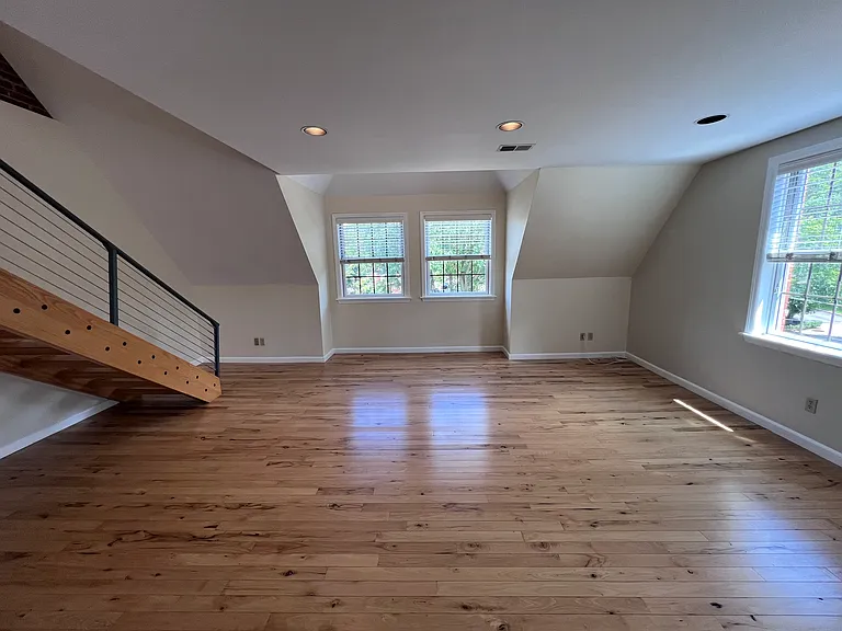West facing windows within the living room. Tons of natural light.