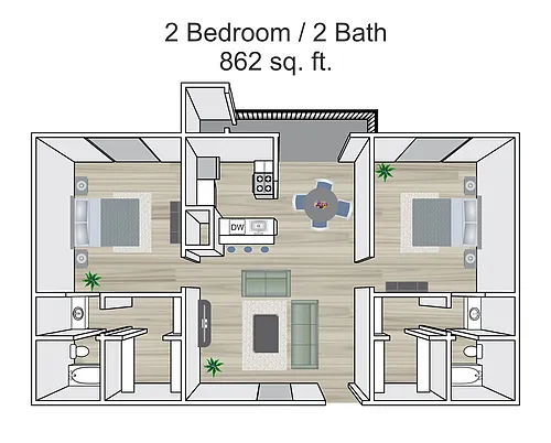 Floor plan Maple