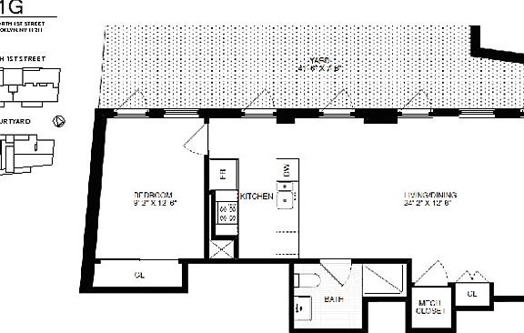 2nd image of 50 N 1st St APT 1G