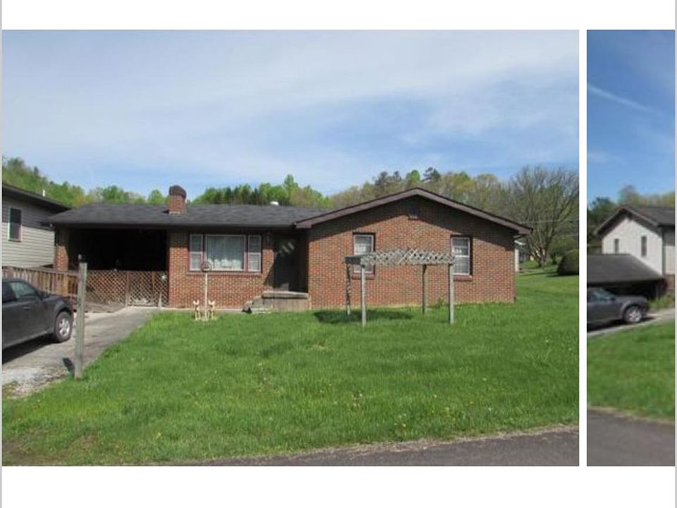 Carport on the left