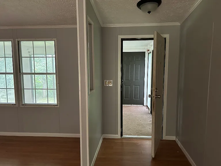 Hallway from living room to sunroom
