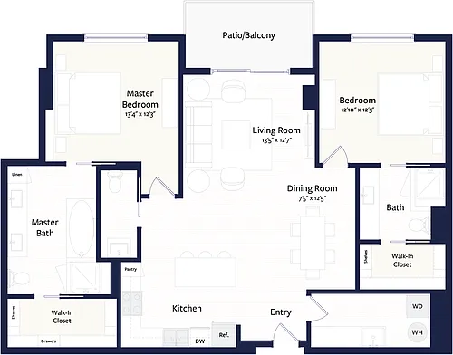 Floor plan B3