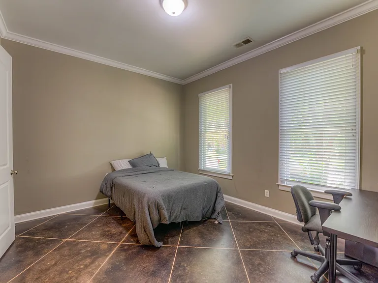 Master bedroom main floor.