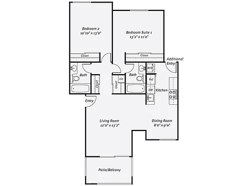 Floor plan B2