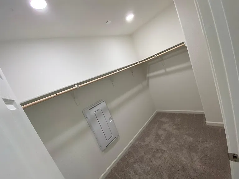 Walk-in closet in Master bedroom