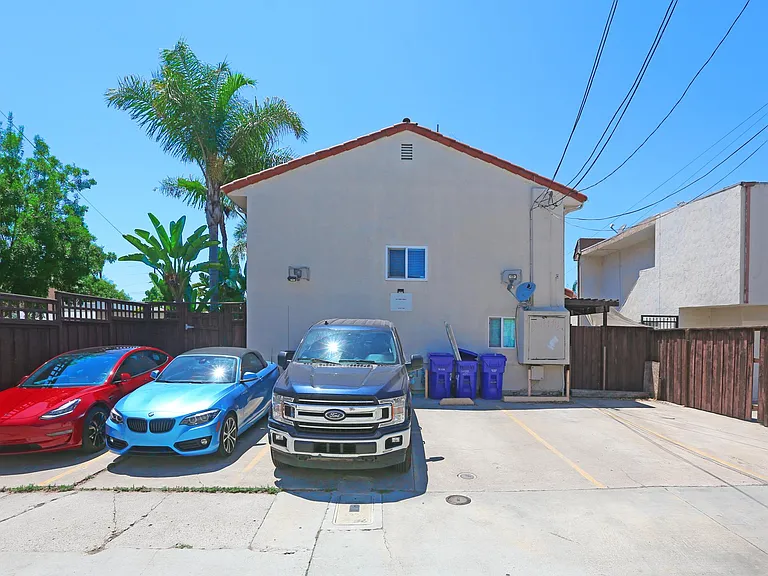 Last TWO parking spots are the unit's designated parking sports.