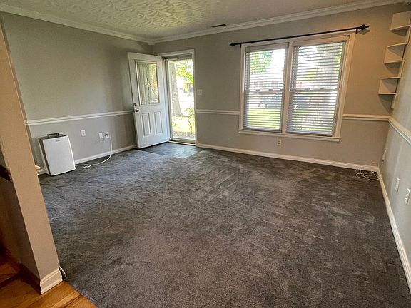 Living room, view from eat-in kitchen