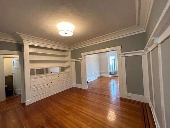 Dining Room/Office with built-in cabinetry