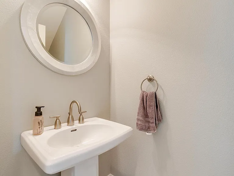 Half bath downstairs