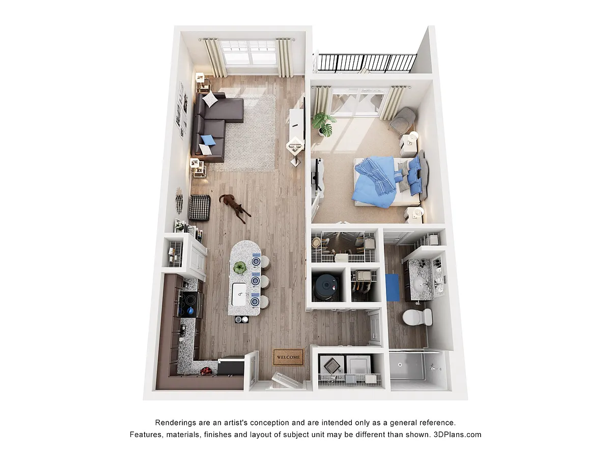 Floor plan HAMPTON