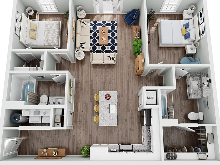 Mount Victor Olde Towne Luxury Apartments — Photo 144