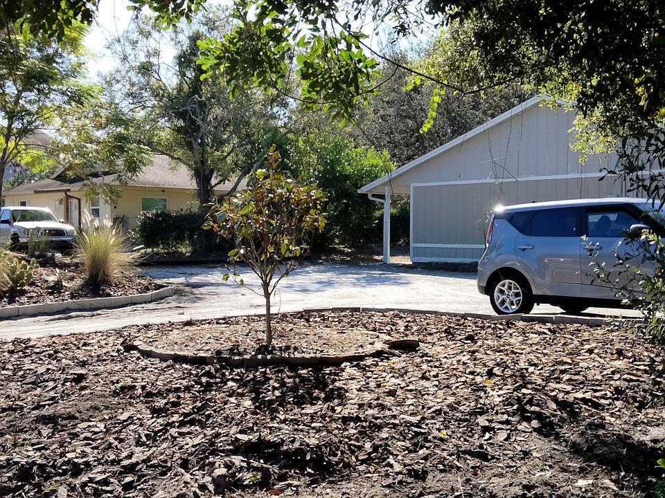 front yard - magnolia side