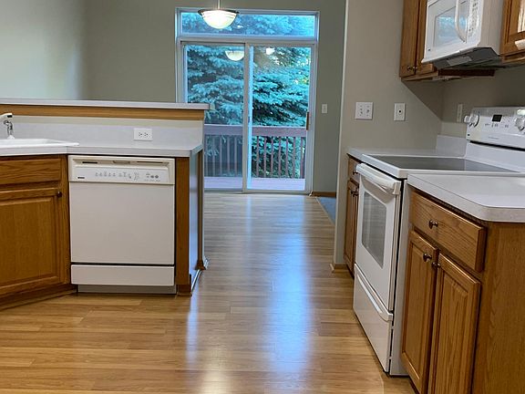 kitchen view out to deck