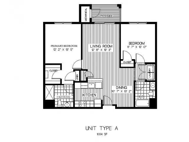 Floor plan B2A